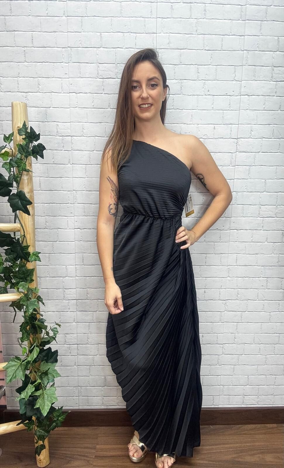 Vestido plisado Paloma Asimétrico T-36/44