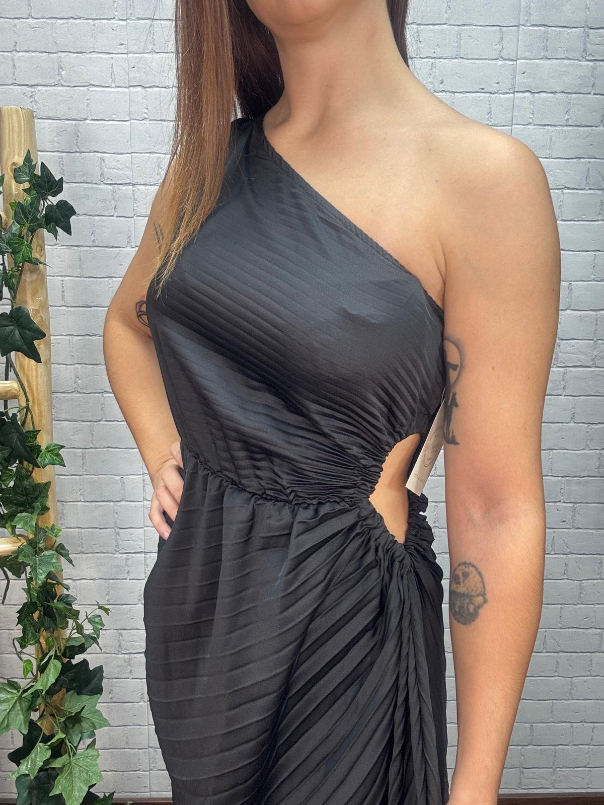 Vestido plisado Paloma Asimétrico T-36/44