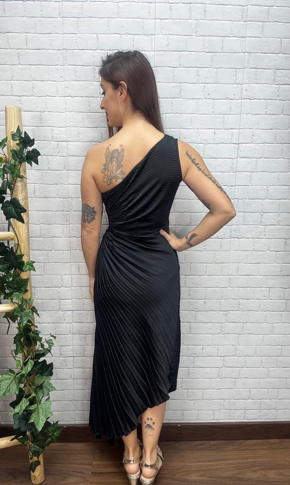 Vestido plisado Paloma Asimétrico T-36/44