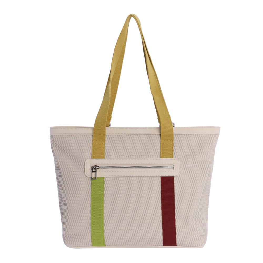 Bolso Shopper 0QV7870004 Don Algodon Asas De Colores - Imagen 4