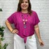 Blusa Bora T-36/50 Dibujo Troquelado - Imagen 4