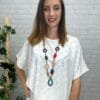 Blusa Bora T-36/50 Dibujo Troquelado - Imagen 3