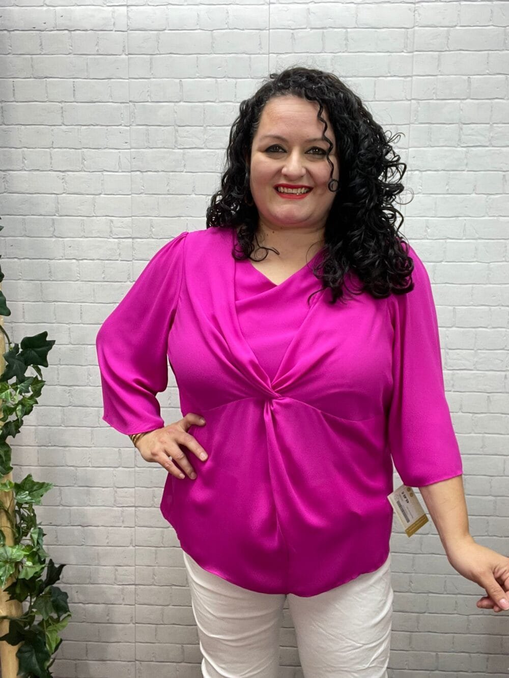 Blusa Pati T-44/54 Con Nudo