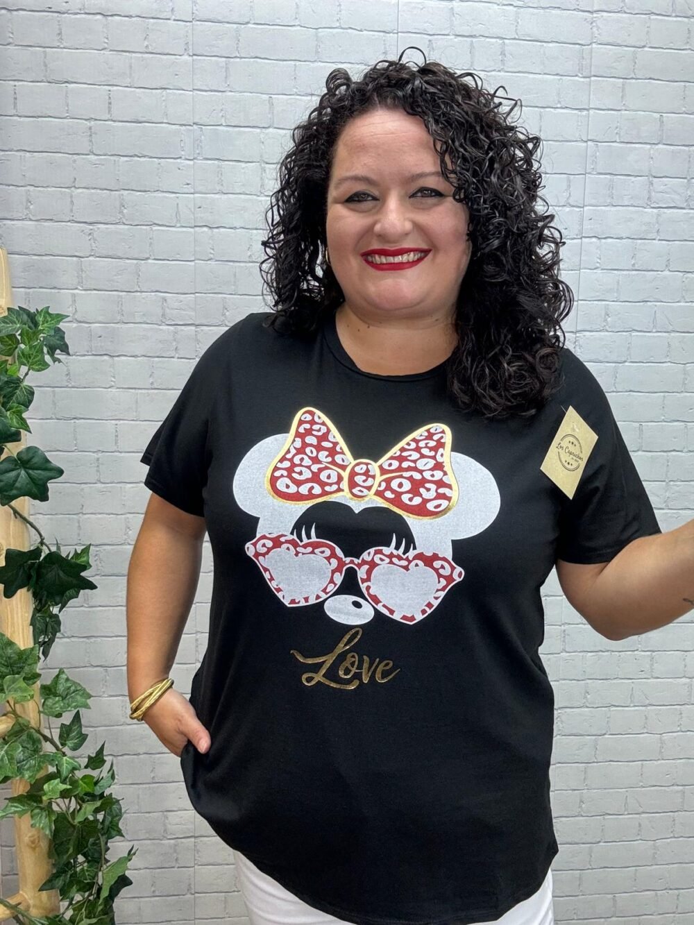 Camiseta Minnie lazo T-44/52 Con Dibujo - Imagen 3