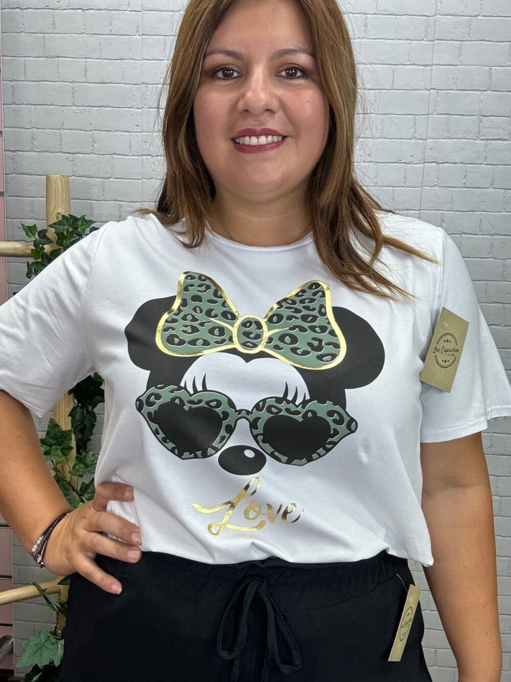 Camiseta Minnie lazo T-44/52 Con Dibujo - Imagen 6