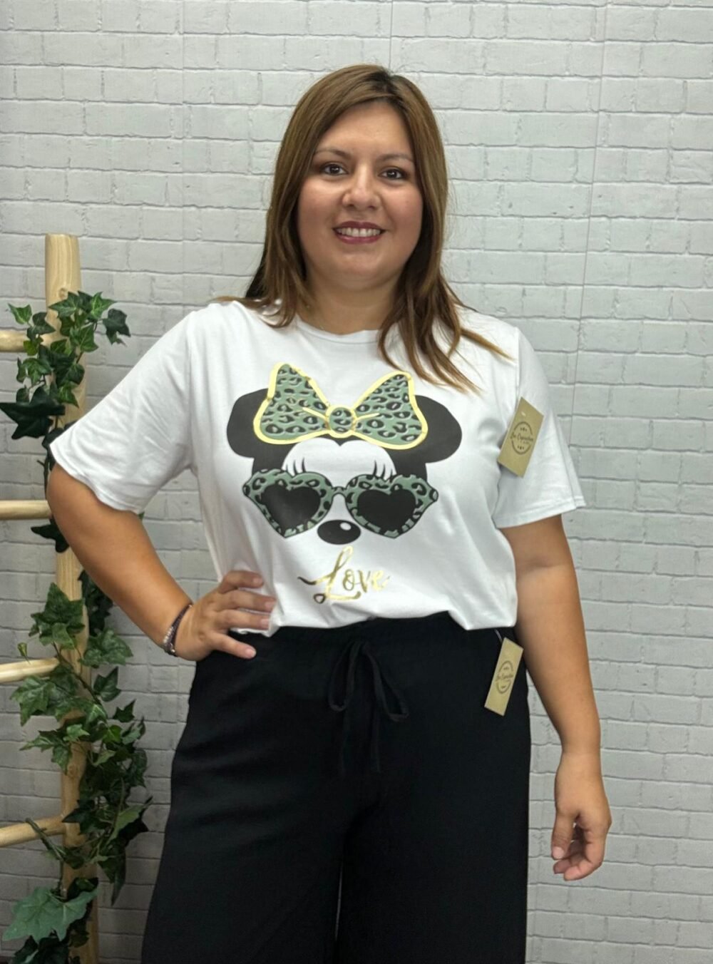 Camiseta Minnie lazo T-44/52 Con Dibujo - Imagen 5