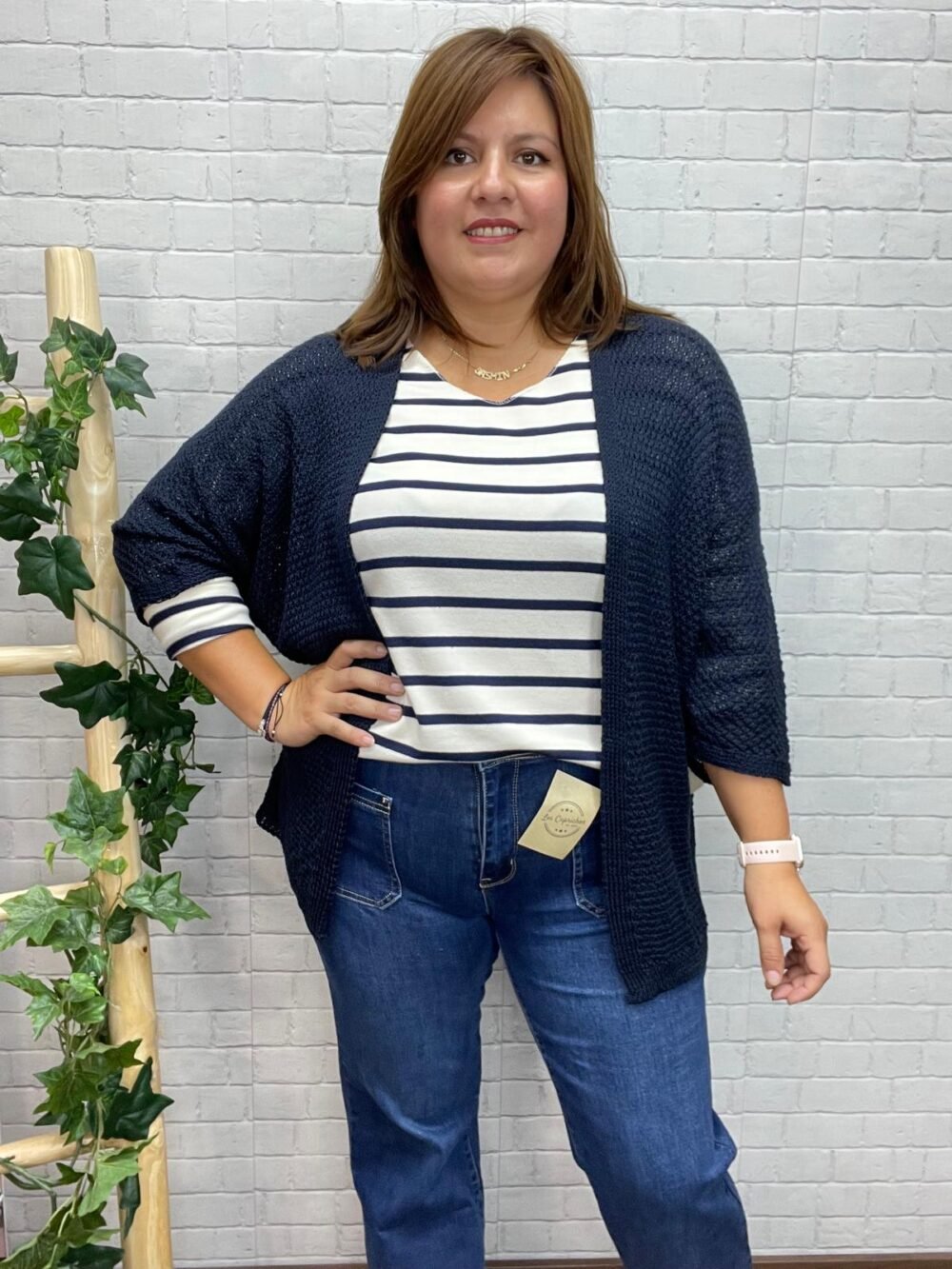 Cardigan Mena T-36/46 De Hilo