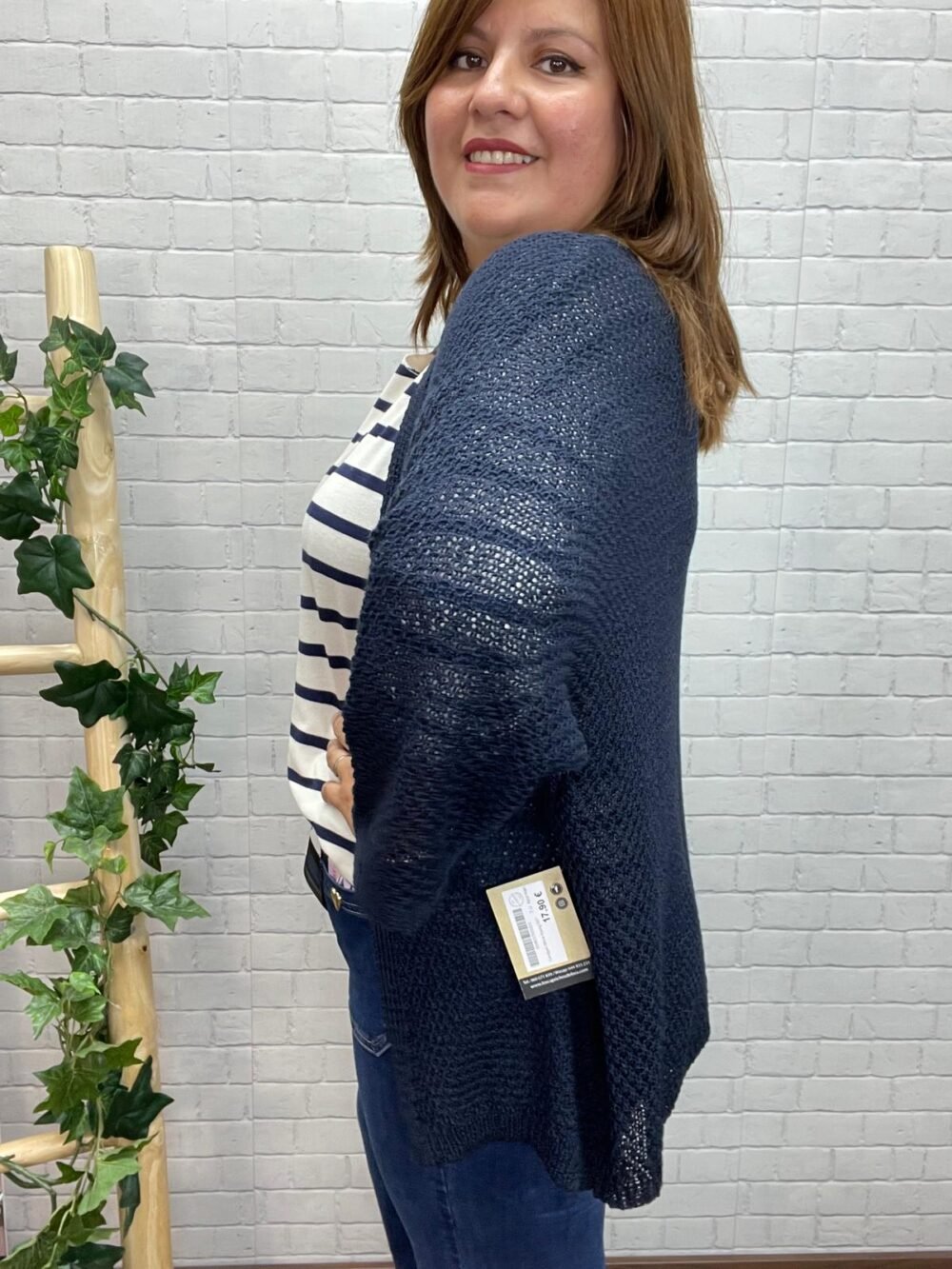 Cardigan Mena T-36/46 De Hilo
