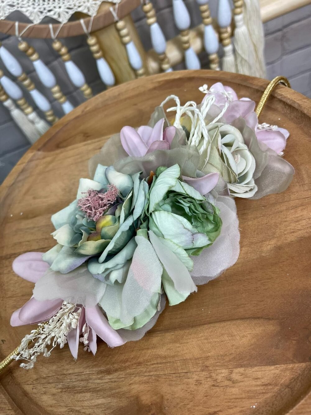 Cinturon Clara Con Flores - Imagen 2