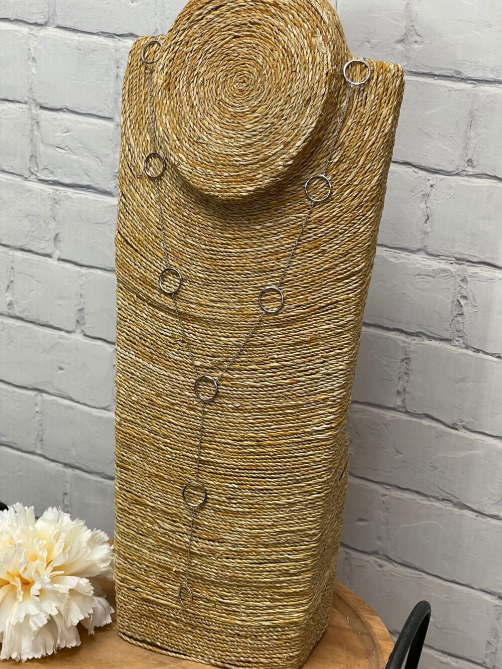 Collar acero Circles plata - Imagen 3
