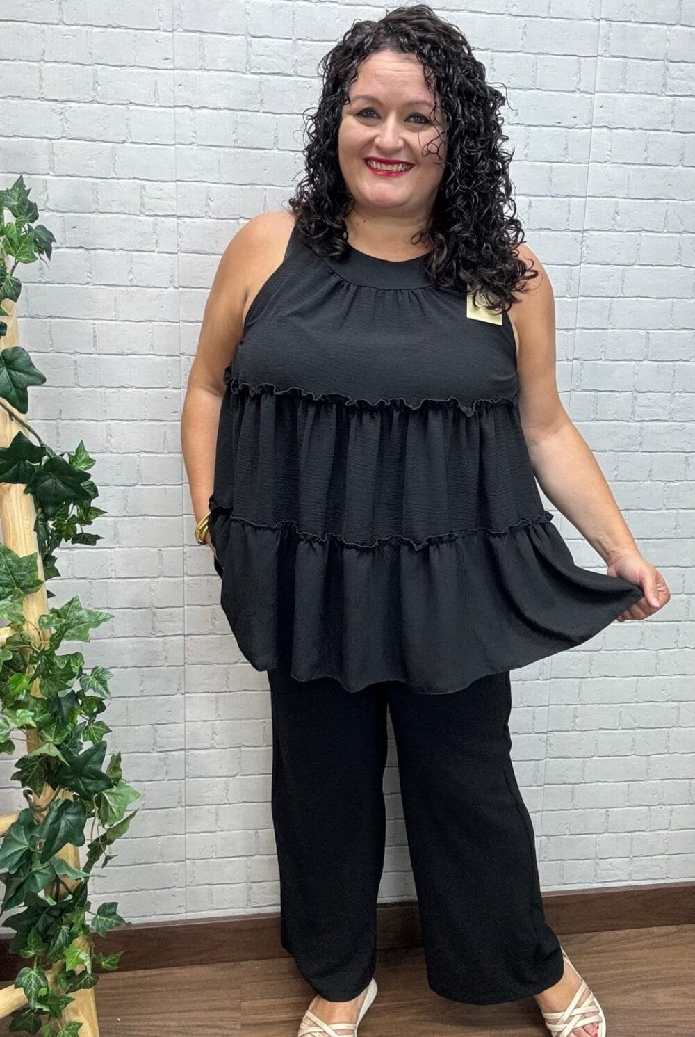 Conjunto Bárbara T-46/50 Con Volantes - Imagen 6