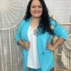Conjunto traje chaqueta Roxi T-46/52 Básico Curvy - Imagen 4