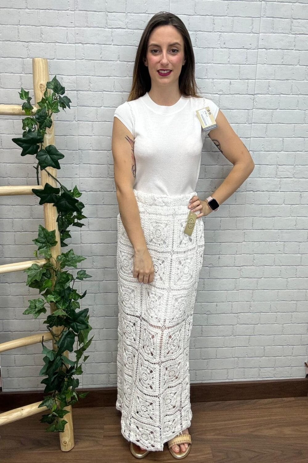 Falda Almudena T-36/44 De Crochet - Imagen 3