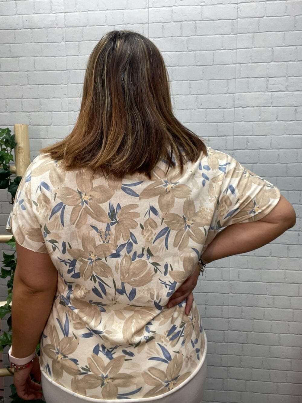 Jersey Irma T-36/50 Con Flores - Imagen 5