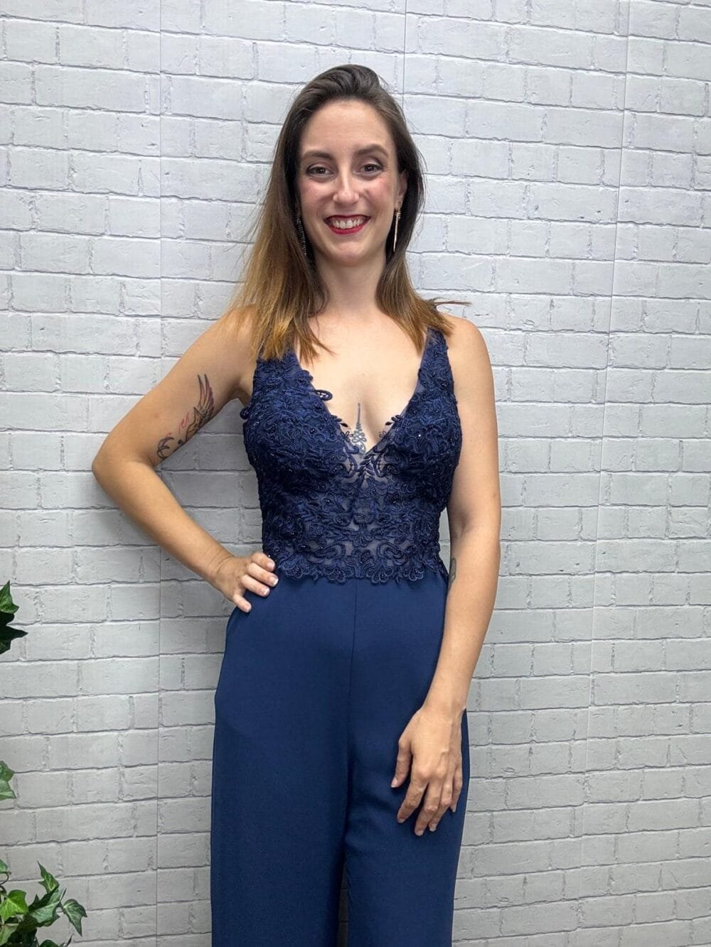 Mono Annika T-M/L Con Pedrería