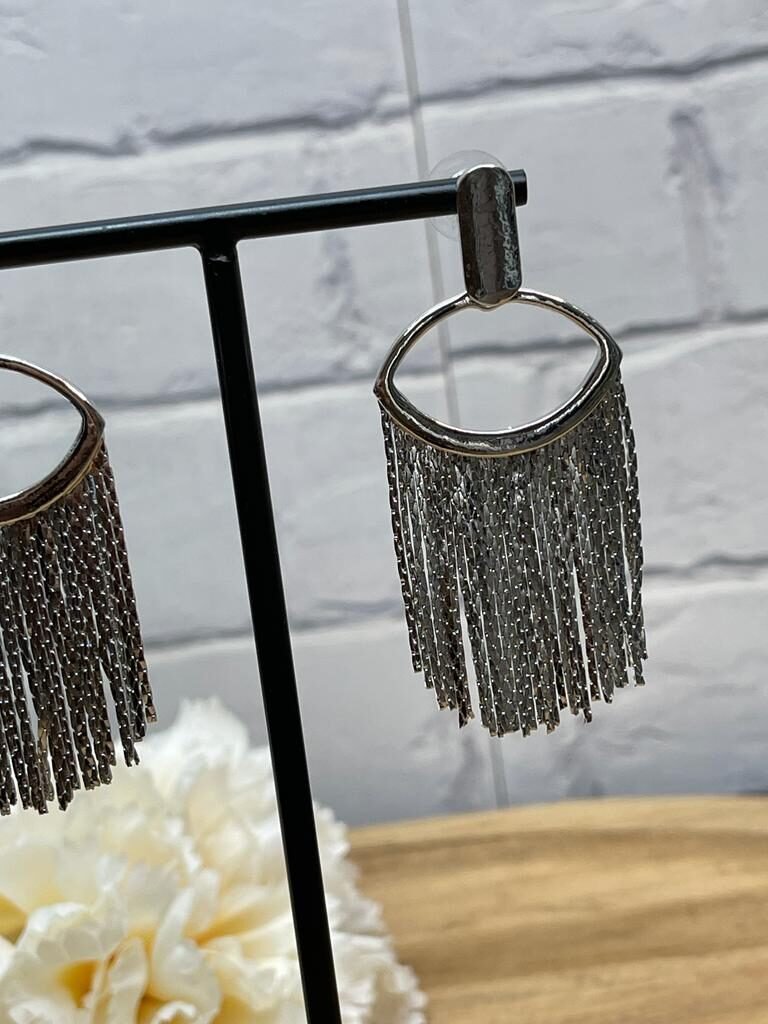 Pendiente Espe plata - Imagen 2