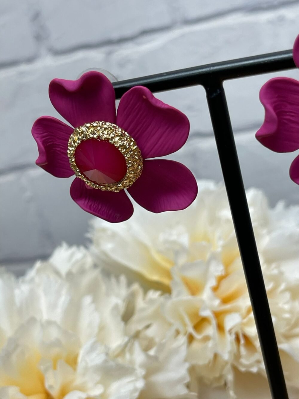 Pendiente Rosa - Imagen 2
