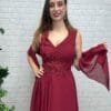 Vestido Ahana T-S/M-L/XL Con Pedrería