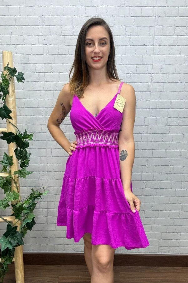 Vestido Aina T-36/42 Con Cenefa