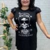 Vestido Audrey Skull Silver El sueño de Lola T-L/2XL En Plata - Imagen 2