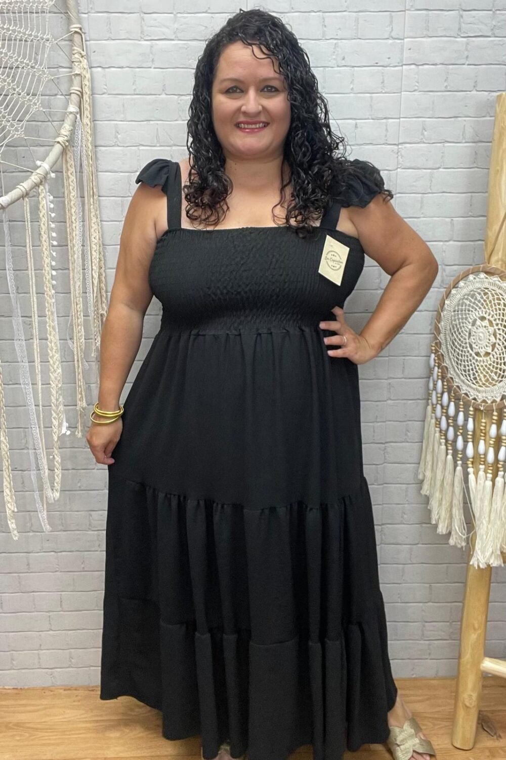 Vestido Calima T-46/52 Escote Engomado - Imagen 2