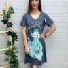 Vestido Capitan Anabel Lee T-M/2XL Corte Evasé - Imagen 3