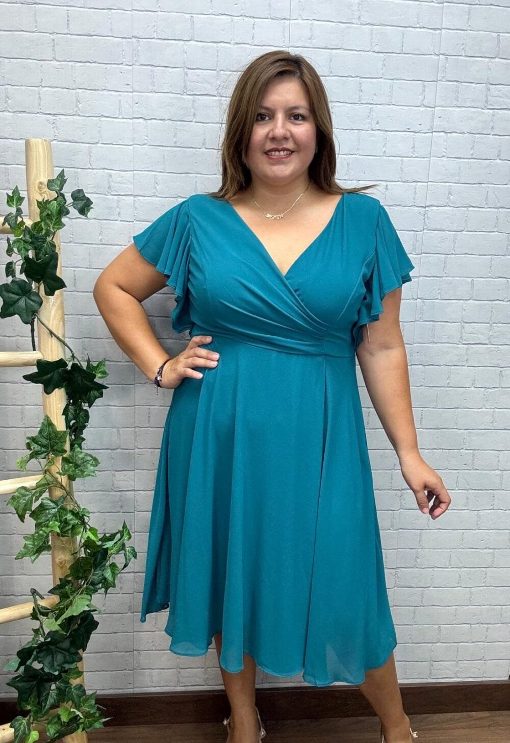 Vestido Cora T-2XL/4XL Tipo Gasa