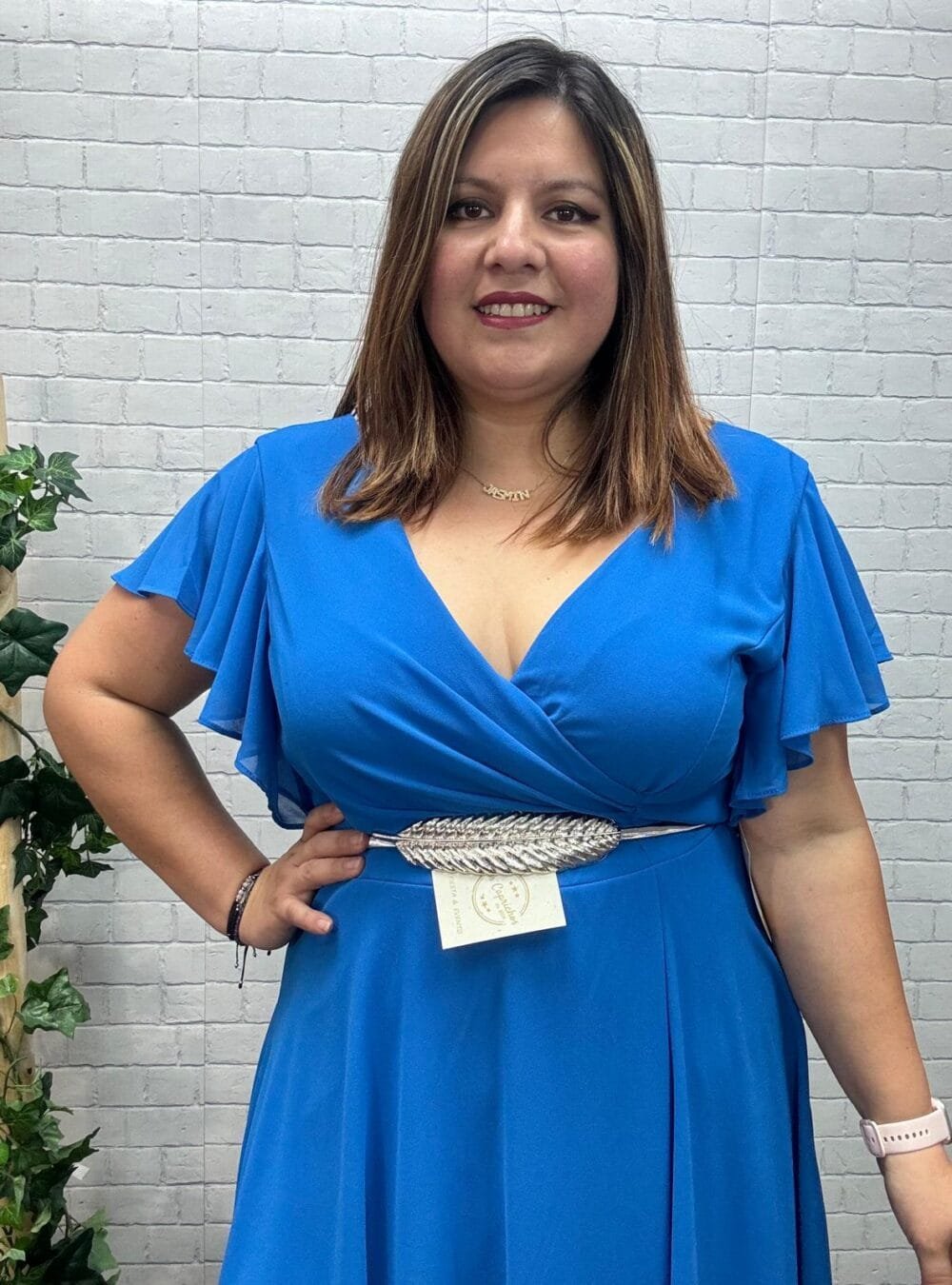 Vestido Cora T-2XL/4XL Tipo Gasa