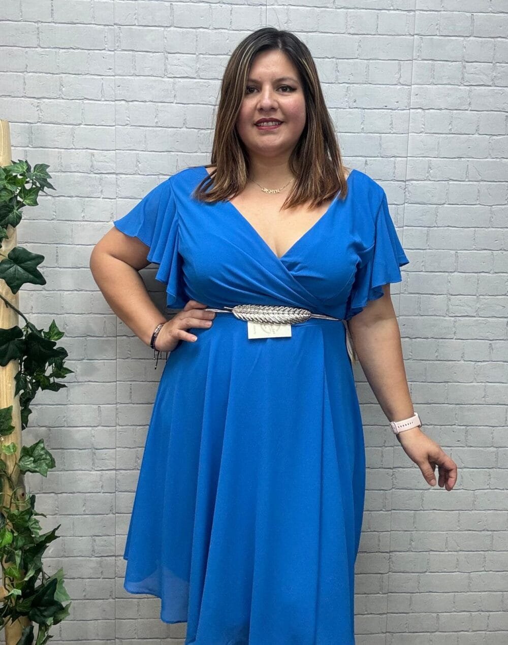 Vestido Cora T-2XL/4XL Tipo Gasa