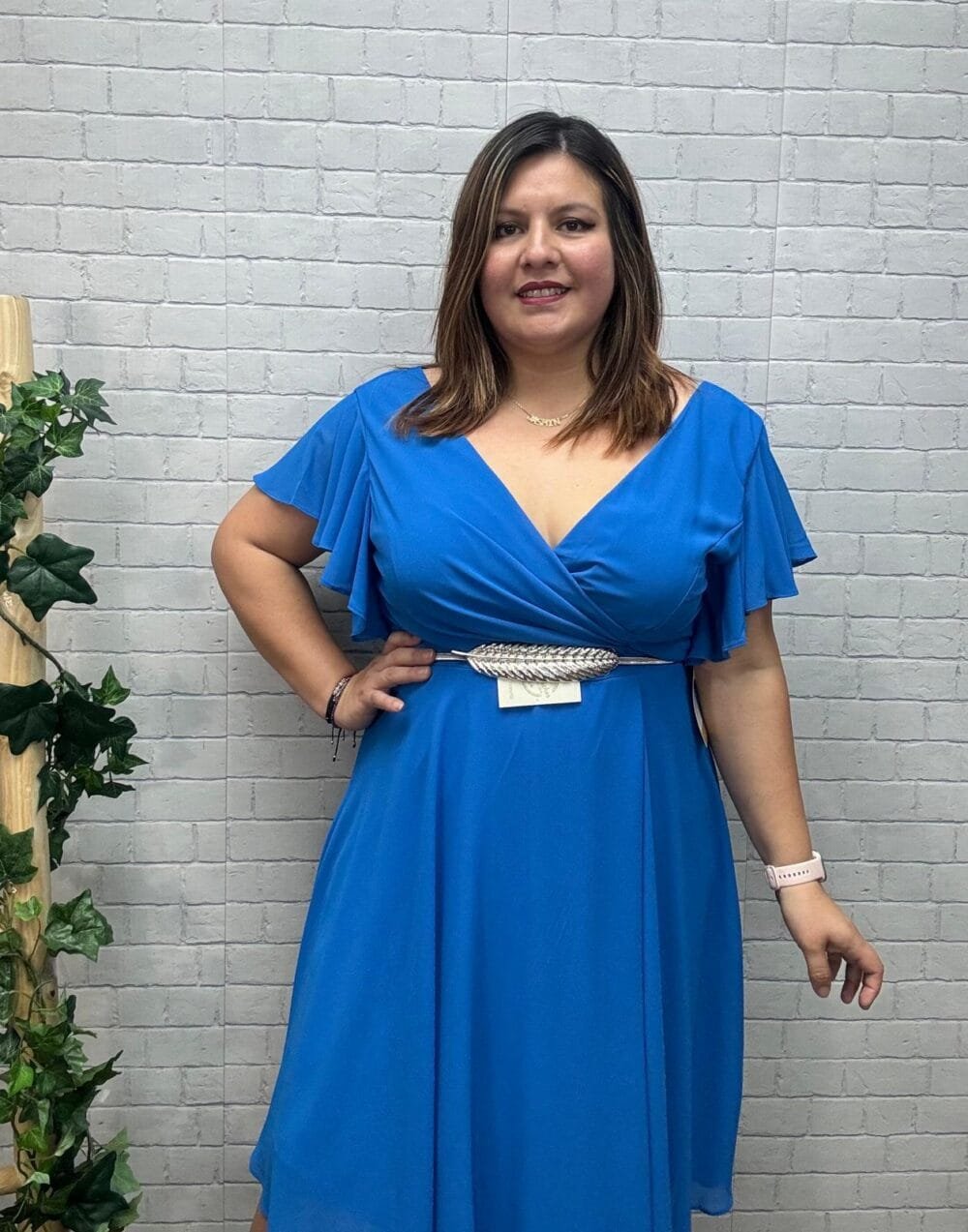 Vestido Cora T-2XL/4XL Tipo Gasa