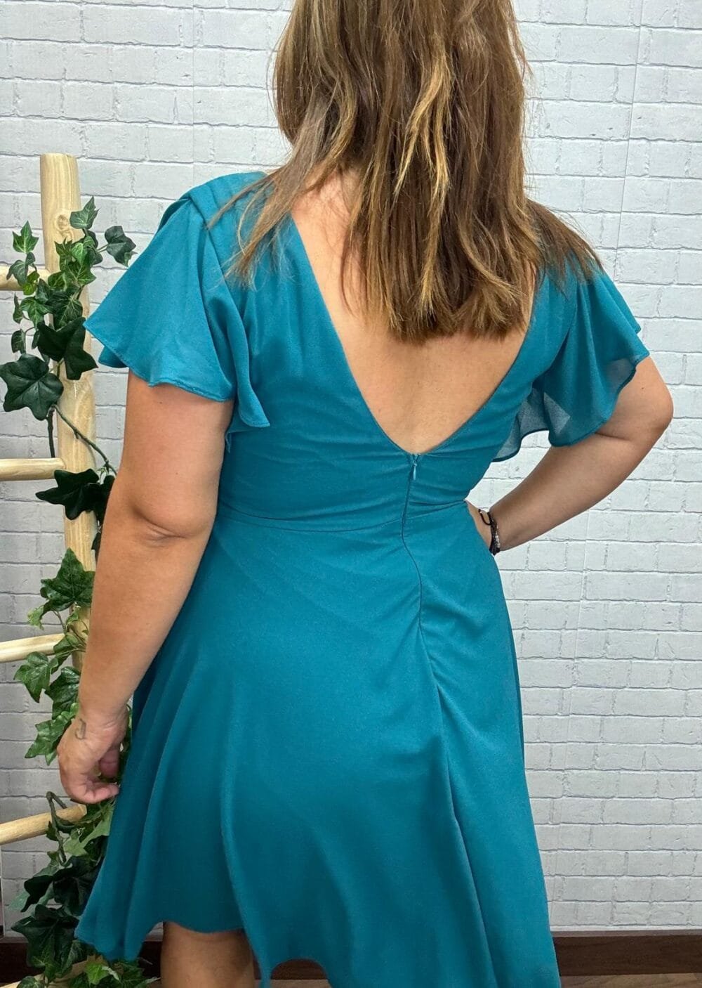 Vestido Cora T-2XL/4XL Tipo Gasa