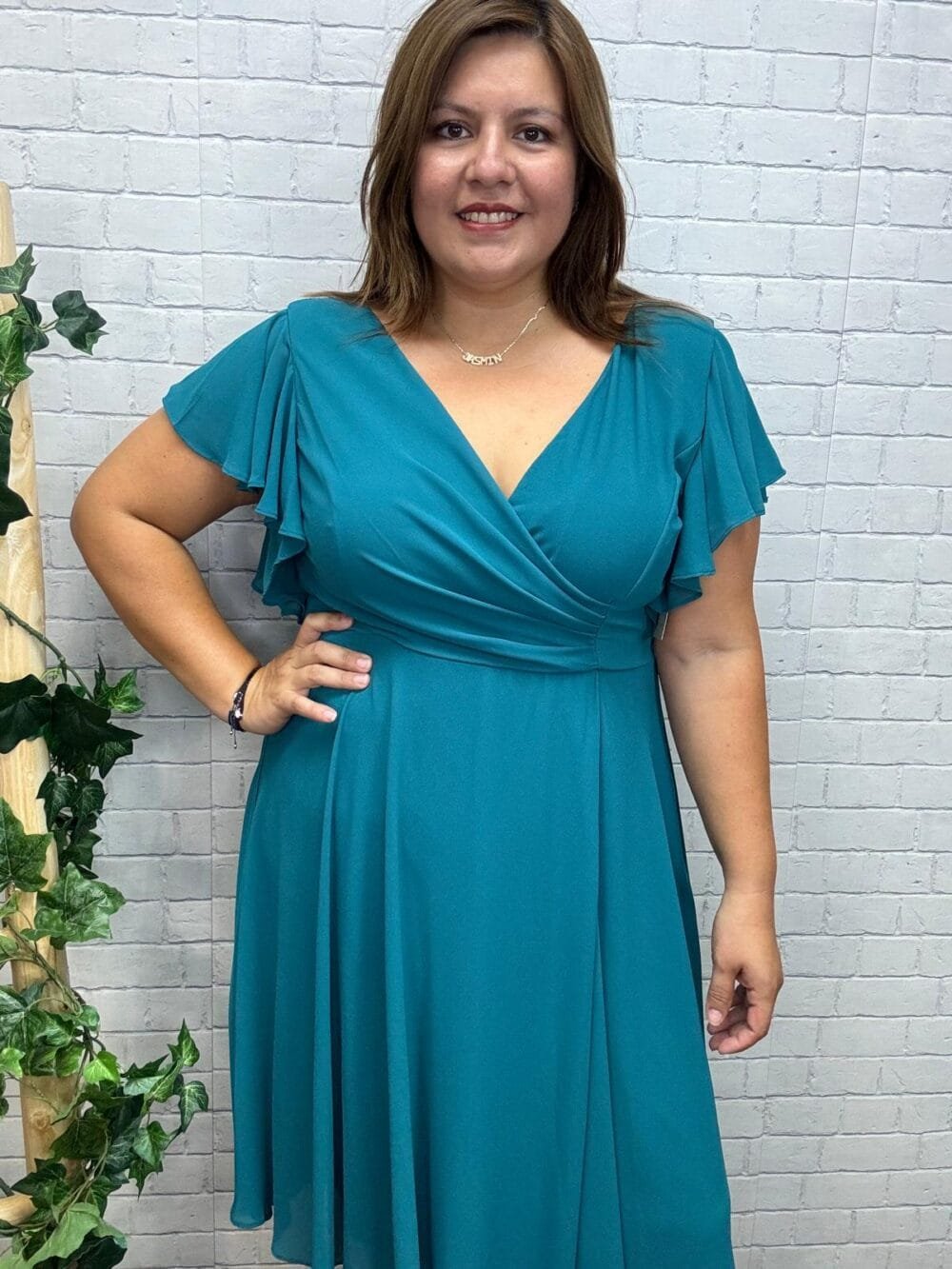 Vestido Cora T-2XL/4XL Tipo Gasa