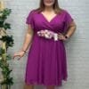 Vestido Cora T-2XL/4XL Tipo Gasa