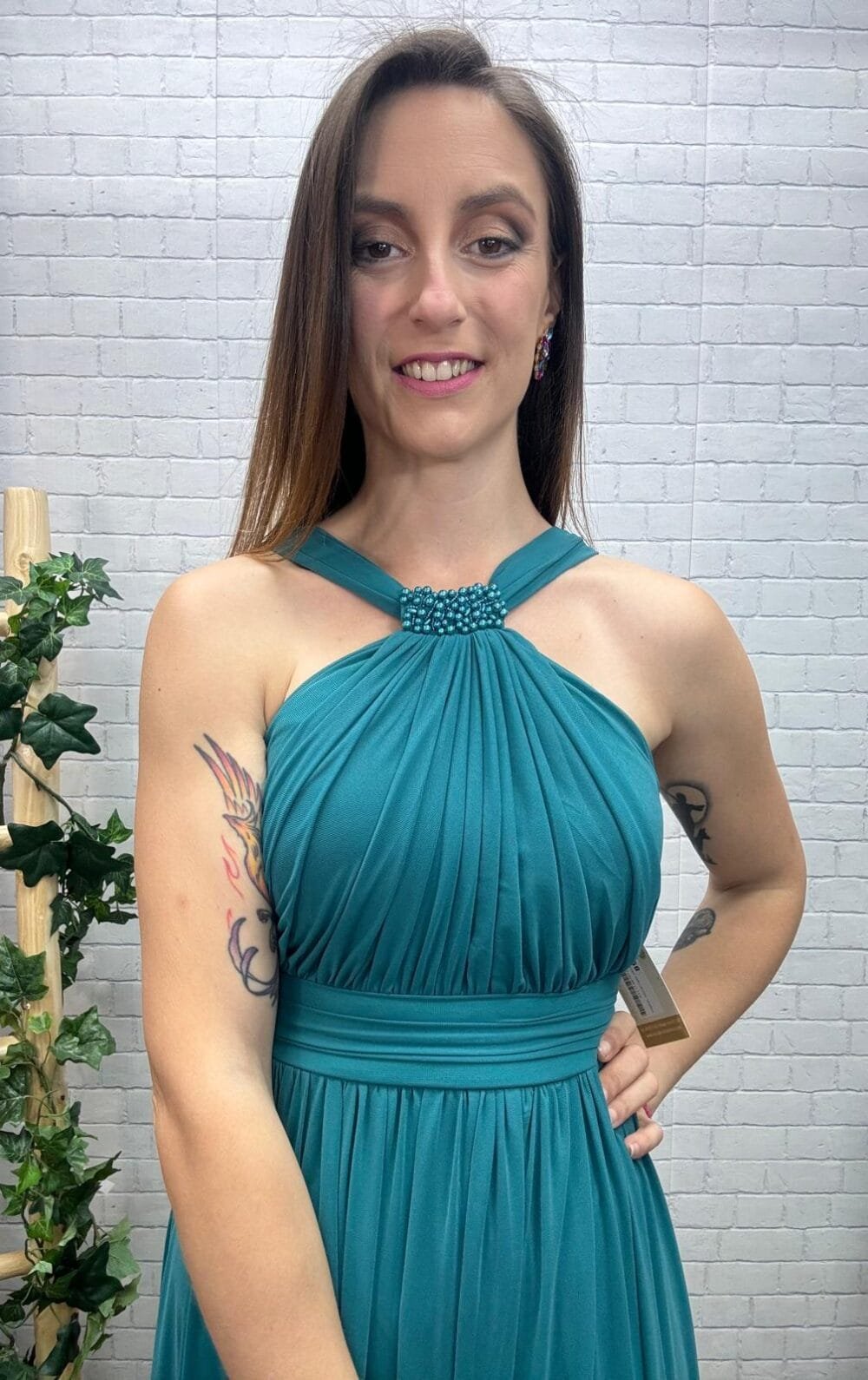 Vestido Juncal T-S/M-L/XL Tipo Gasa - Imagen 7