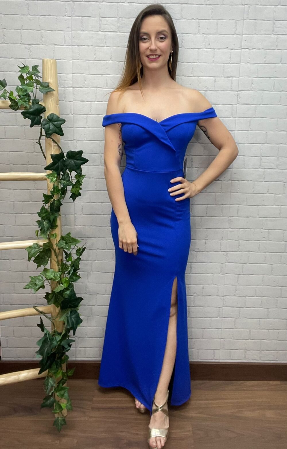 Vestido Lili Corte De Sirena T-34/38