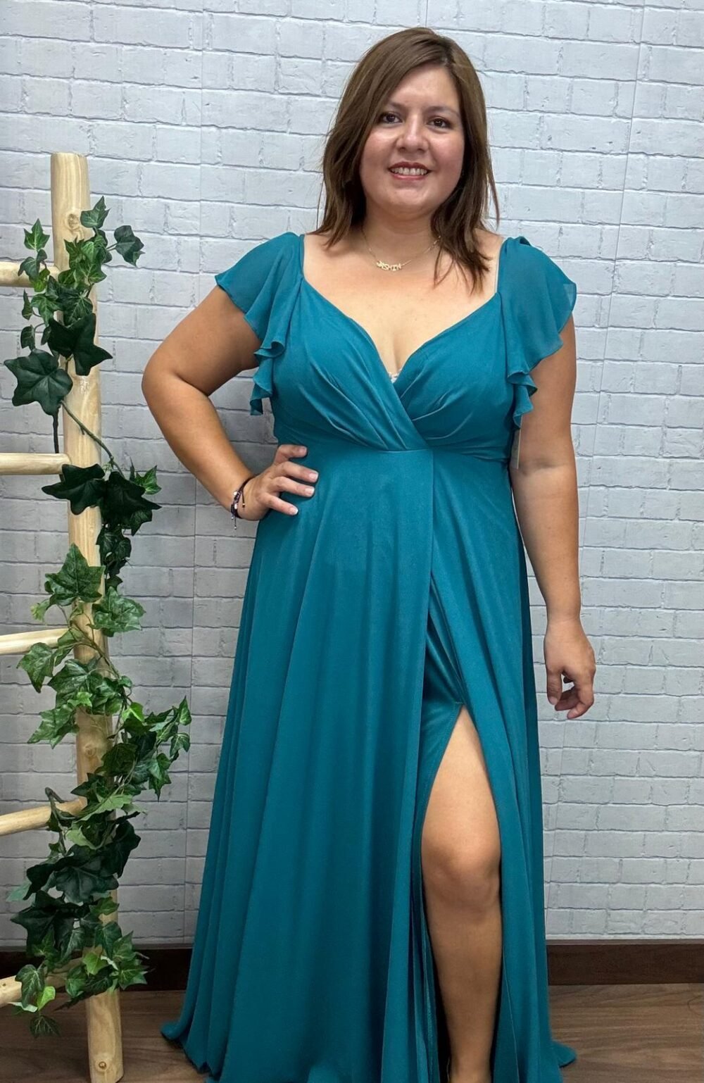 Vestido Maria T-2XL/4XL Tipo Gasa - Imagen 11