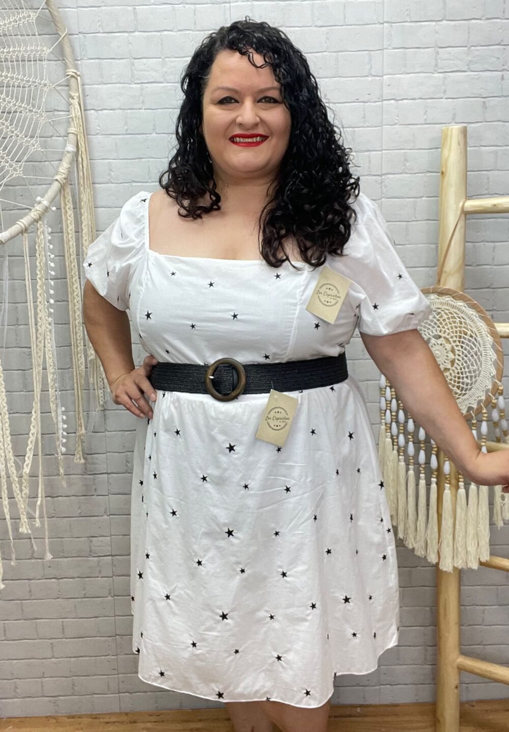 Vestido Mulan De Manga Corta T-44/50 Curvy - Imagen 2