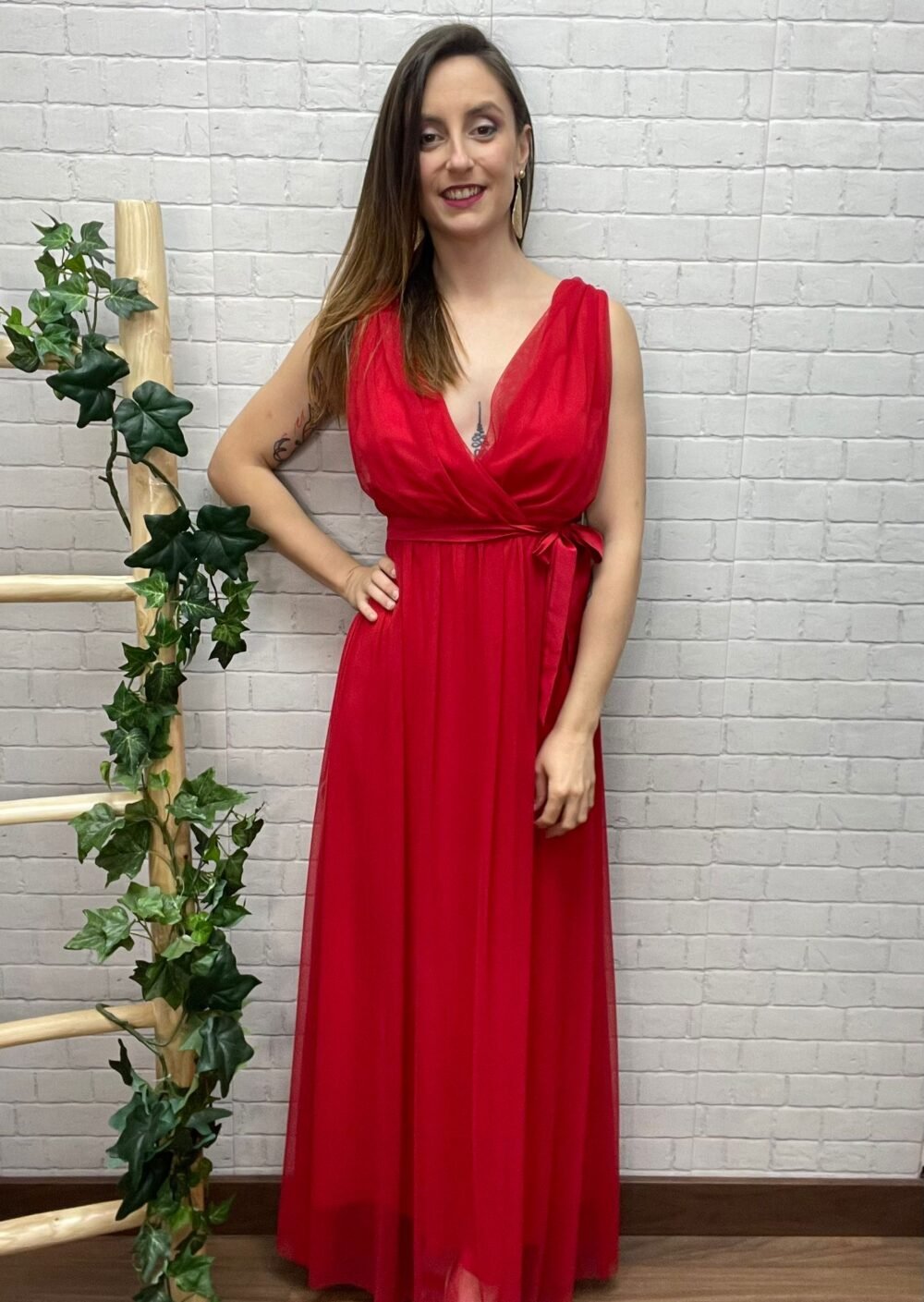 Vestido Neus T36/42 Con Forro - Imagen 3