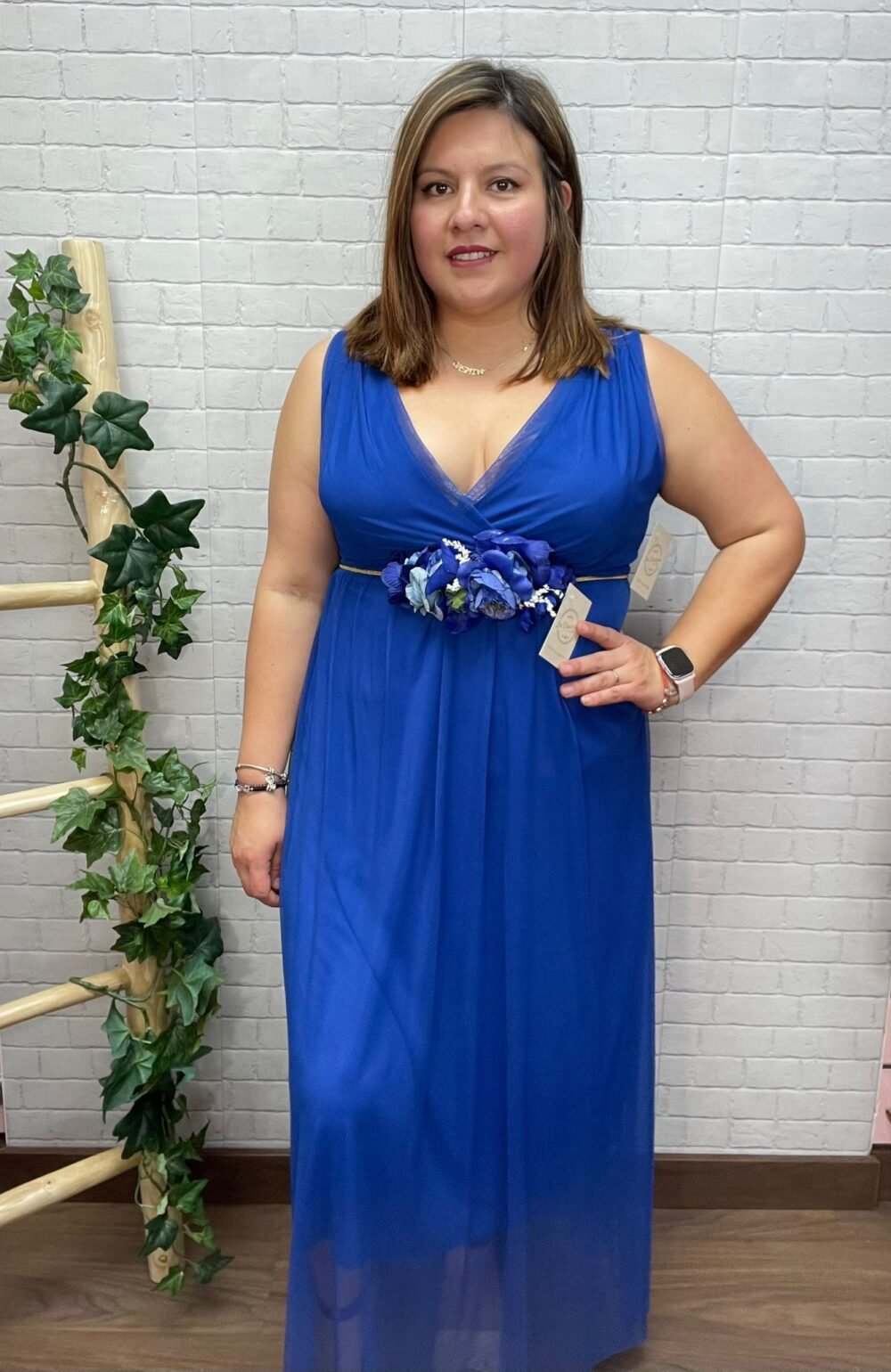 Vestido Neus T36/42 Con Forro