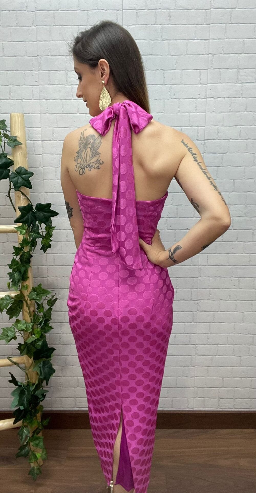 Vestido Oda T-XS/XL Tejido Jaquard - Imagen 2