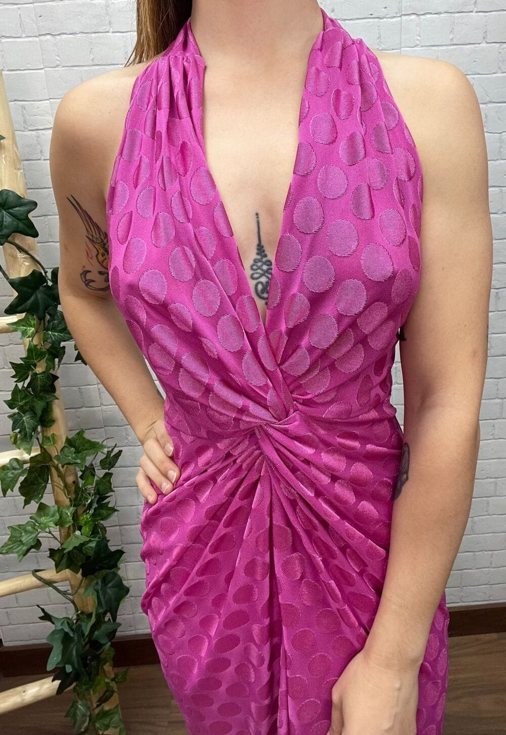 Vestido Oda T-XS/XL Tejido Jaquard - Imagen 5