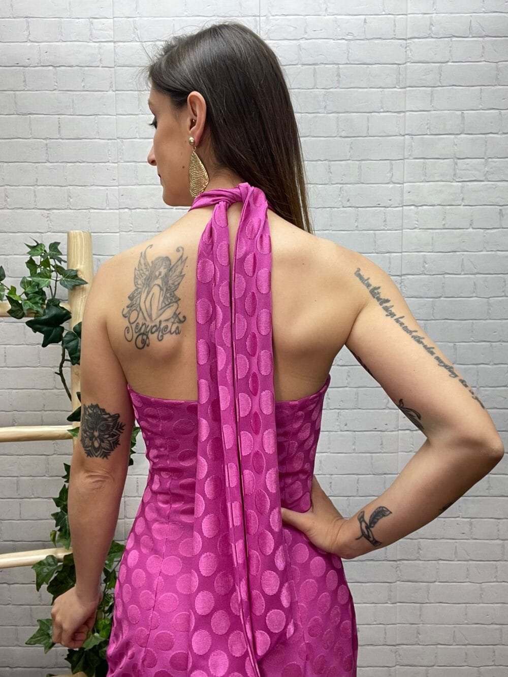 Vestido Oda T-XS/XL Tejido Jaquard - Imagen 7