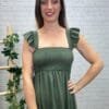 Vestido Sabina T-36/46 Escote Engomado - Imagen 2