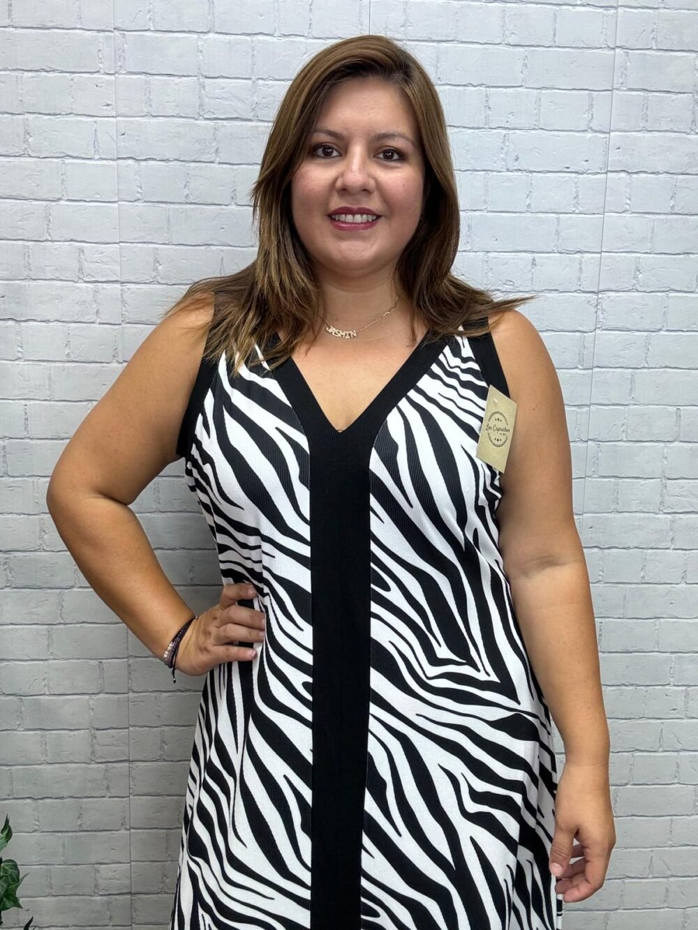 Vestido Tabata T-44/52 Estampado Print - Imagen 3