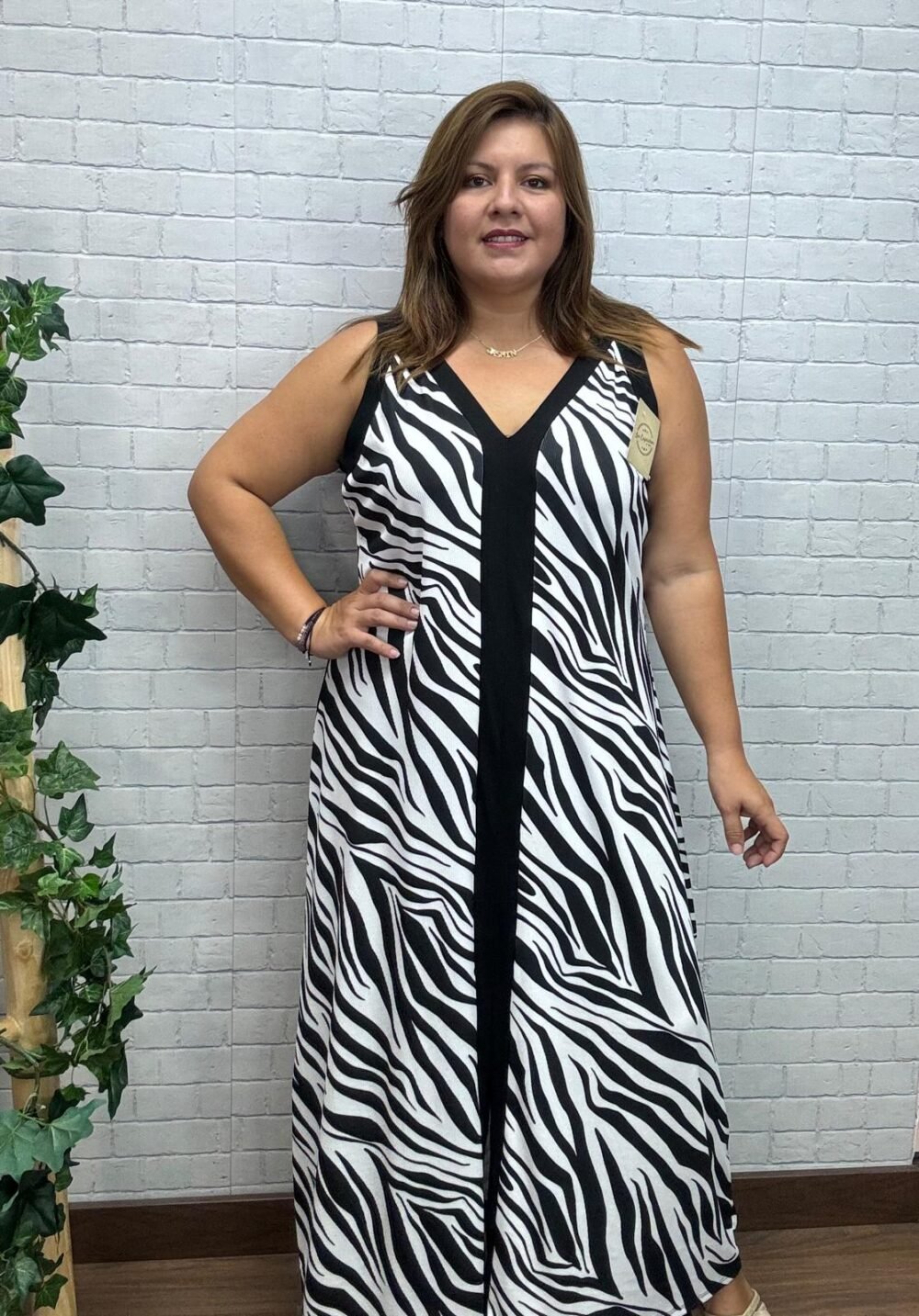 Vestido Tabata T-44/52 Estampado Print - Imagen 6