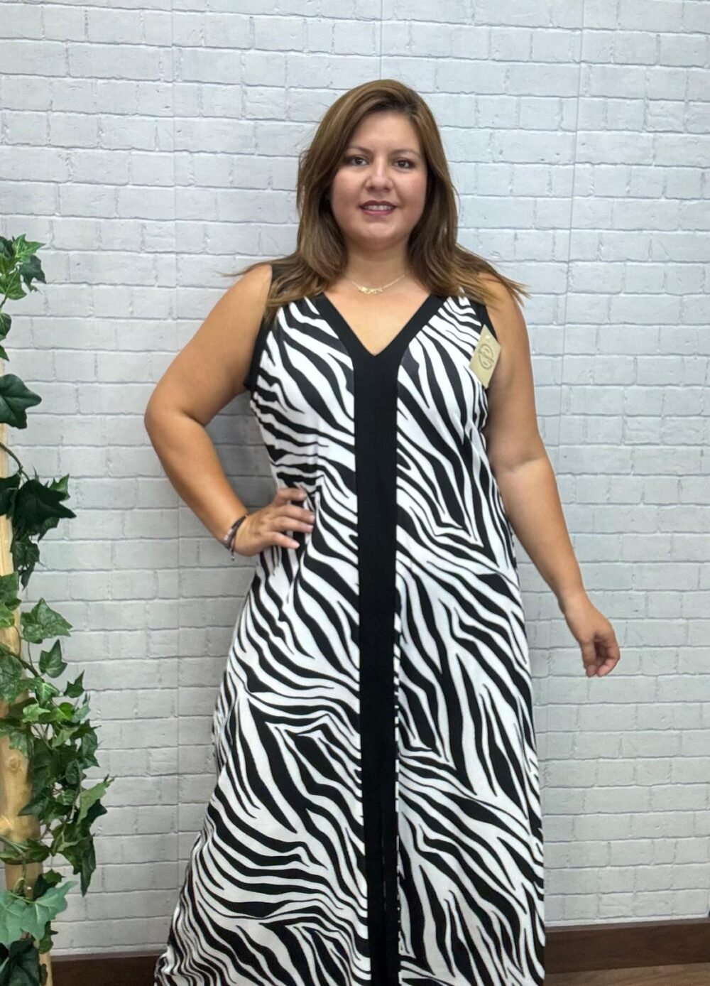 Vestido Tabata T-44/52 Estampado Print - Imagen 5