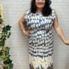 Vestido Tiaret T-XL Con Hombreras