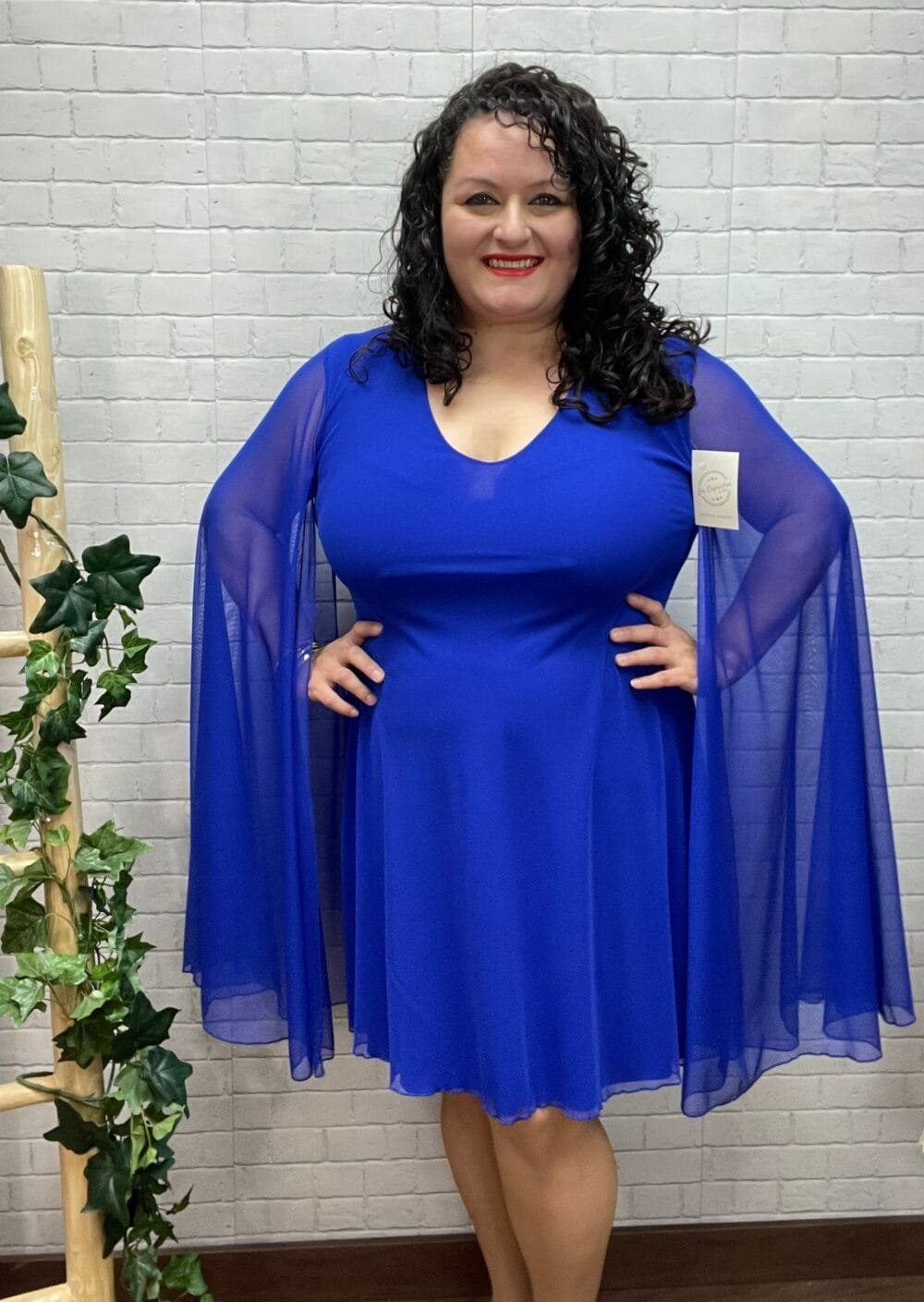 Vestido Tul Mali T-M/XL Corte Evasé - Imagen 3