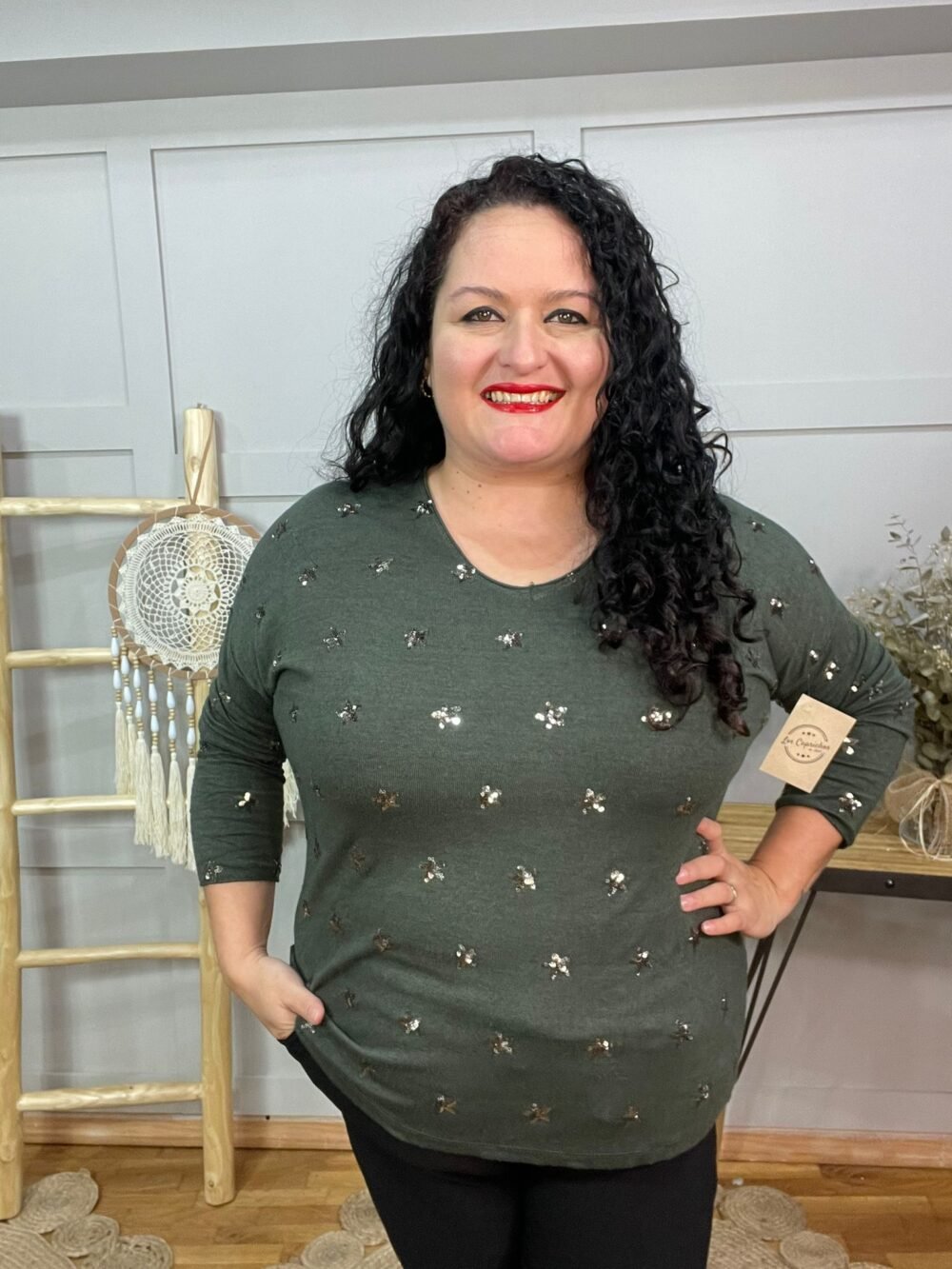 Jersey Ainara con estrellas T-36/50 Curvy - Imagen 5