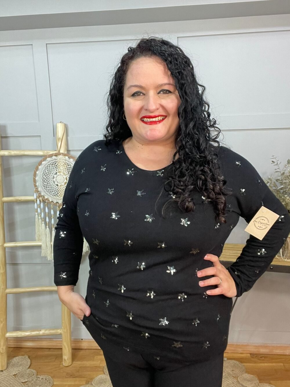 Jersey Ainara con estrellas T-36/50 Curvy - Imagen 6